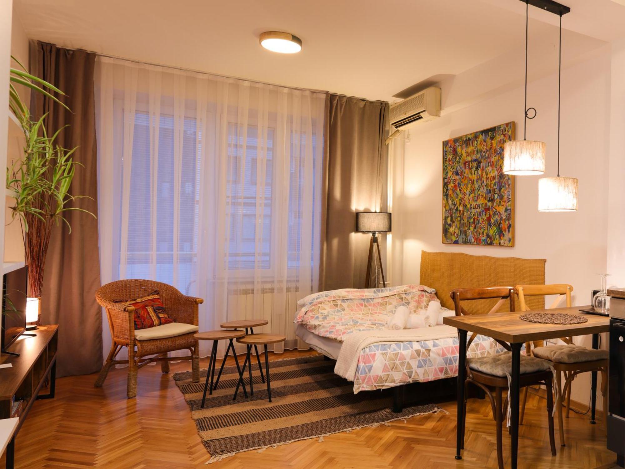 Apartament Urban Luxury Studio Skopje Zewnętrze zdjęcie